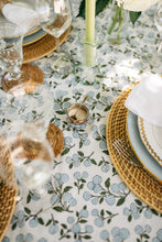 Load image into Gallery viewer, Blue Hydrangea Tablecloth
