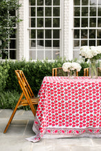 Load image into Gallery viewer, Wild Strawberry Tablecloth

