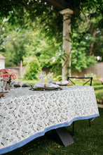 Load image into Gallery viewer, Blue Hydrangea Tablecloth
